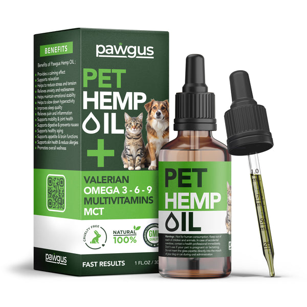 Hemp Oil for Dogs and Cats - 30 ml.
