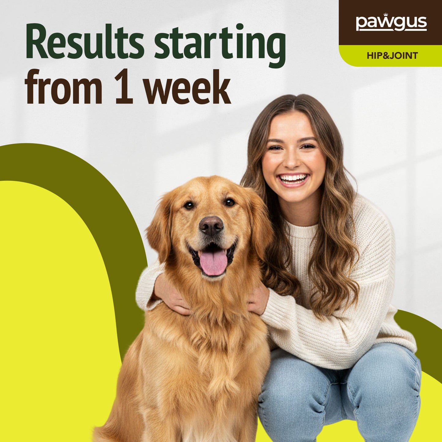 Dogs and Cats Hip and Joint Pain Management with Glucosamine, Chondroitin, Boswellia, MSM, Hyaluronic Acid, Collagens, Dewil's Claw - Healthy Aging, Sleep Quality - Lubrication, Stiffness Reliever